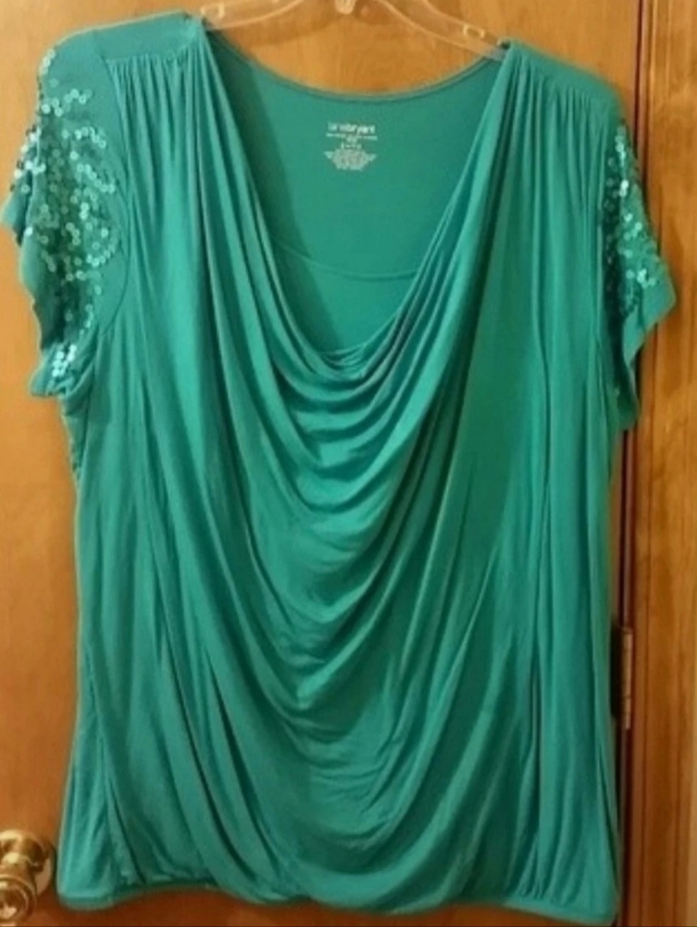 18/20 Lane Bryant Teal Top